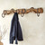 Double Ox Yoke Coat Rack