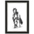 Dynamic Equestrian I Framed Print