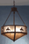 End of Trail Hanging Chandelier