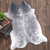 Faux Cowhide Rug - Black & White Brindle