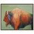 Feathered Bison Wall Art