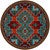 Fire Dancers Rug - 8 Ft. Round