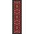 Firestorm Southwestern Rug - 2 x 8