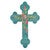 Floral Horseshoe Wall Cross