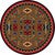 Four Rams Rug - 8 Ft. Round