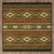 Frontier Outpost Rug - 8 Ft. Square