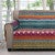 Fuchsia Tribal Loveseat Protector