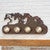Galloping Horses Vanity - 6 Light