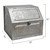 Galvanized Tin Star Bread Box