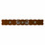 Gecko Burnished Rug Rail - 36 Inch