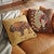 Golden Buffalo Hooked Wool Pillow