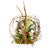Grapevine and Pod Centerpiece with Red and Turquoise Accents