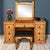 Gunnison Vanity with Mirror & Stool - Honey Finish