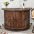 Half Circle Bar with Footrail - Medio Finish