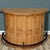 Half Circle Bar with Footrail - Natural Finish