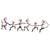 Happy Kokopellis Over the Door Wall Hanging