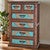 Turquoise Patina Chest