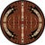 Horse Blanket Brown Rug - 8 Ft. Round