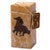 Horse Embedded Pillar Candle
