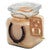 Horseshoe Candle Art Jar