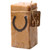Horseshoe Embedded Pillar Candle
