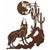 Howling Coyote Wall Art