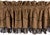 Embroidered Barbwire Valance with Fringe