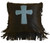 Cheyenne Turquoise Cross Pillow