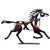 Indian Galloping Horse Sculpture