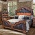 Kensington Tooled Leather Bed - Queen