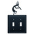 Kokopelli Double Switch Cover