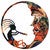 Kokopelli Lunar Metal Wall Art