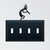 Kokopelli Quadruple Switch Cover