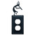 Kokopelli Single Outlet Cover - OUT OF STOCK UNTIL 05/07/2025