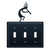 Kokopelli Triple Switch Cover