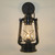 Large Black Lantern Wall Sconce