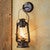 Large Rustic Lantern Wall Sconce