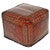 Large Ottoman Classico Square Brown