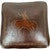 Large Square Ottoman - Bronco & Antique Brown