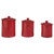 Lodge Red Canisters - Set of 3