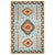 Mesa Tribal Light Blue Rug - 5 x 8 - OUT OF STOCK UNTIL 10/06/2025