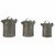 Metal Jug Canisters - Set of 3