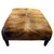 Carson Cowhide Ottoman