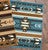 Native Arrows Light Blue Rug - 2 x 7
