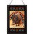 Native Bison Stained Glass Art