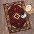 Native Vibes Southwest Burgundy Rug - 2 x 7