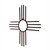 New Mexico Zia Sun Wall Hanging - Large