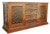 Fleur de Lys Painted Leather Large Buffet