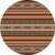 Old Monterey Rug - 8 Ft. Round