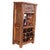 Old West Pine Wine Cabinet